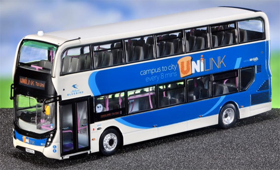 Midland Bluebird Unilink Alexander Dennis Enviro400MMC